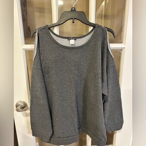 Cold Shoulder Sweatshirt